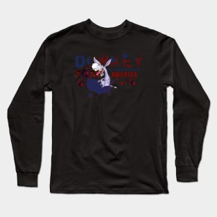 Donkey Pox The Disease Destroying America Long Sleeve T-Shirt